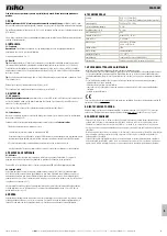 Preview for 5 page of Niko 350-20081 Manual