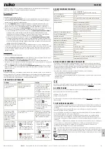 Preview for 5 page of Niko 350-20085 Manual