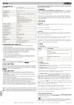 Preview for 8 page of Niko 350-20085 Manual