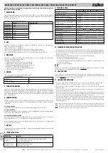 Предварительный просмотр 4 страницы Niko 351-0314 Series Manual