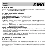 Предварительный просмотр 6 страницы Niko 360-45011 Manual