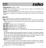 Preview for 7 page of Niko 360-45011 Manual