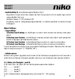 Предварительный просмотр 8 страницы Niko 360-45011 Manual