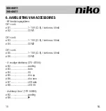 Preview for 10 page of Niko 360-45011 Manual