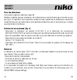 Предварительный просмотр 16 страницы Niko 360-45011 Manual