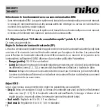 Предварительный просмотр 21 страницы Niko 360-45011 Manual