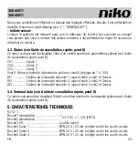 Предварительный просмотр 23 страницы Niko 360-45011 Manual