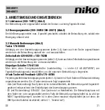 Предварительный просмотр 31 страницы Niko 360-45011 Manual