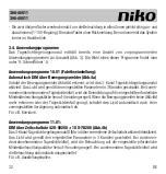 Предварительный просмотр 32 страницы Niko 360-45011 Manual