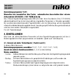 Предварительный просмотр 34 страницы Niko 360-45011 Manual