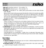 Предварительный просмотр 36 страницы Niko 360-45011 Manual