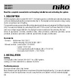 Предварительный просмотр 43 страницы Niko 360-45011 Manual