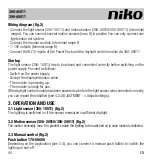 Предварительный просмотр 44 страницы Niko 360-45011 Manual