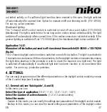 Предварительный просмотр 47 страницы Niko 360-45011 Manual