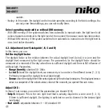 Предварительный просмотр 48 страницы Niko 360-45011 Manual