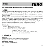 Предварительный просмотр 55 страницы Niko 360-45011 Manual