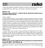 Предварительный просмотр 59 страницы Niko 360-45011 Manual