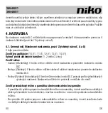 Предварительный просмотр 60 страницы Niko 360-45011 Manual