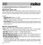 Предварительный просмотр 61 страницы Niko 360-45011 Manual