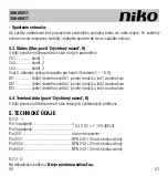 Предварительный просмотр 63 страницы Niko 360-45011 Manual