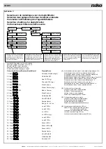 Preview for 20 page of Niko 360-45012 User Manual