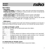 Предварительный просмотр 7 страницы Niko 390-40011 Manual