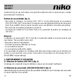 Preview for 14 page of Niko 390-40011 Manual