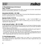 Предварительный просмотр 27 страницы Niko 390-40011 Manual