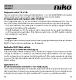 Предварительный просмотр 39 страницы Niko 390-40011 Manual