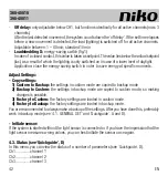 Предварительный просмотр 42 страницы Niko 390-40011 Manual