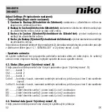 Предварительный просмотр 52 страницы Niko 390-40011 Manual