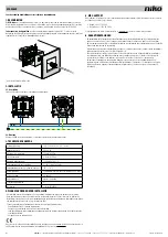 Preview for 1 page of Niko 420-0050X User Manual