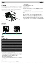 Предварительный просмотр 2 страницы Niko 420-0050X User Manual