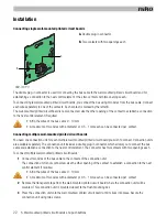 Предварительный просмотр 23 страницы Niko 550-00001 Installation Manual