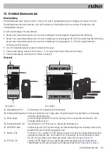 Предварительный просмотр 25 страницы Niko 550-00801 Manual