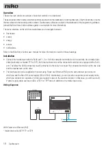 Preview for 18 page of Niko 550-20102 Manual