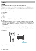 Preview for 34 page of Niko 550-20102 Manual