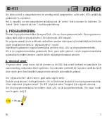 Preview for 5 page of Niko 65-411 Manual