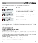 Preview for 20 page of Niko 65-411 Manual