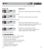 Preview for 22 page of Niko 65-411 Manual