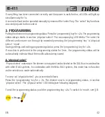 Preview for 44 page of Niko 65-411 Manual