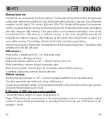 Preview for 47 page of Niko 65-411 Manual