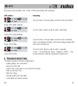 Preview for 48 page of Niko 65-411 Manual