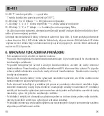 Preview for 62 page of Niko 65-411 Manual