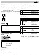 Preview for 1 page of Niko 78300 Series Manual