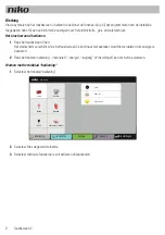 Preview for 2 page of Niko Touchscreen 2 Manual