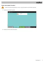 Предварительный просмотр 3 страницы Niko Touchscreen 2 Manual