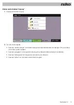 Предварительный просмотр 5 страницы Niko Touchscreen 2 Manual