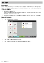 Preview for 30 page of Niko Touchscreen 2 Manual