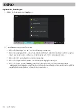 Preview for 34 page of Niko Touchscreen 2 Manual